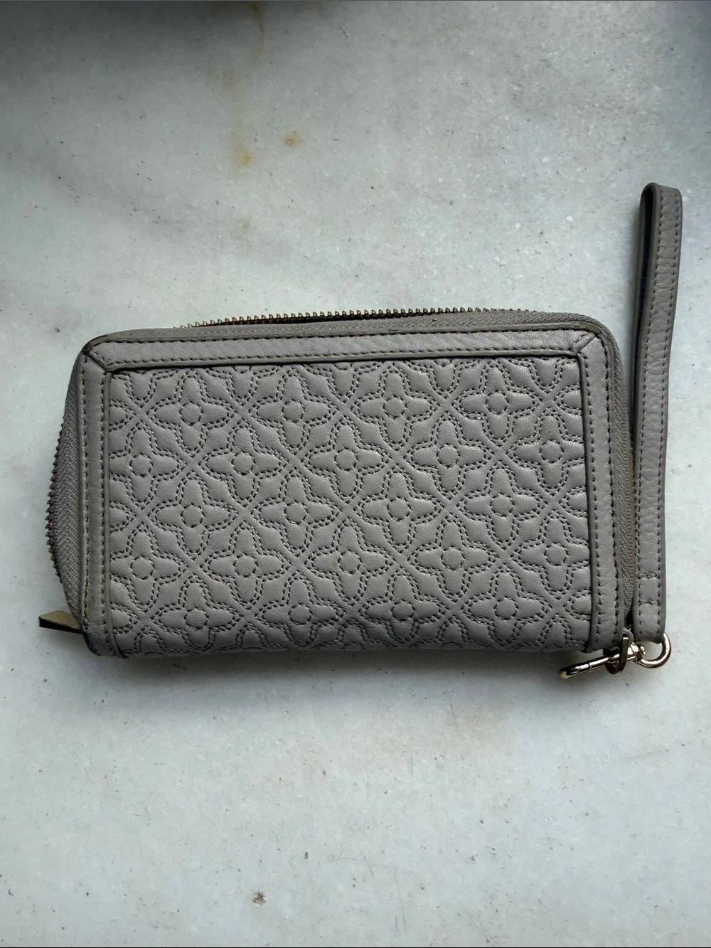 Tory Burch Bryant Quilted Wristlet/Wallet